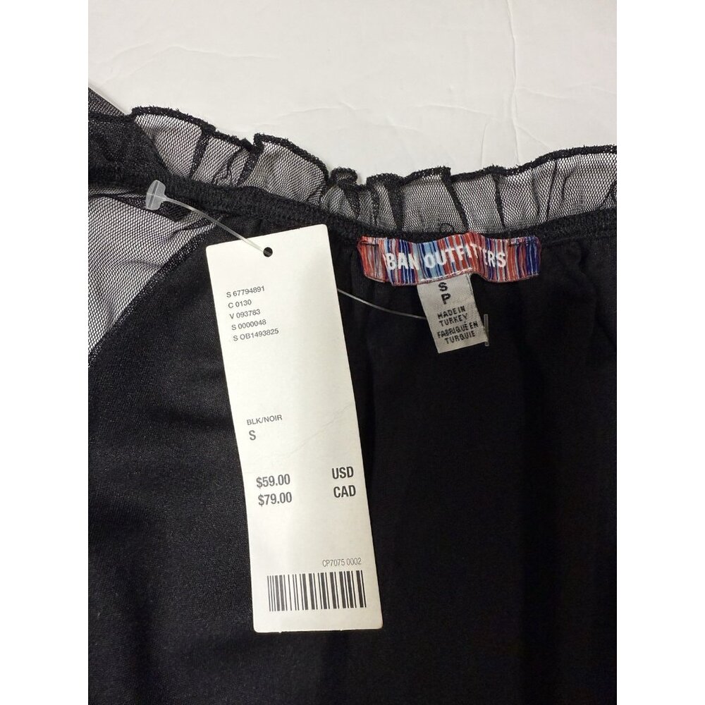 Urban Outfitters Dress Sammy Mesh Mini Dress Sheer Sexy Whimsigoth Romantic NWT - Picture 12 of 12